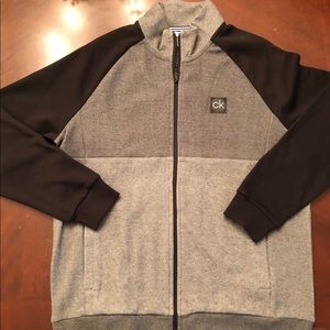 Calvin Klein Front Zip Up Sweatshirt